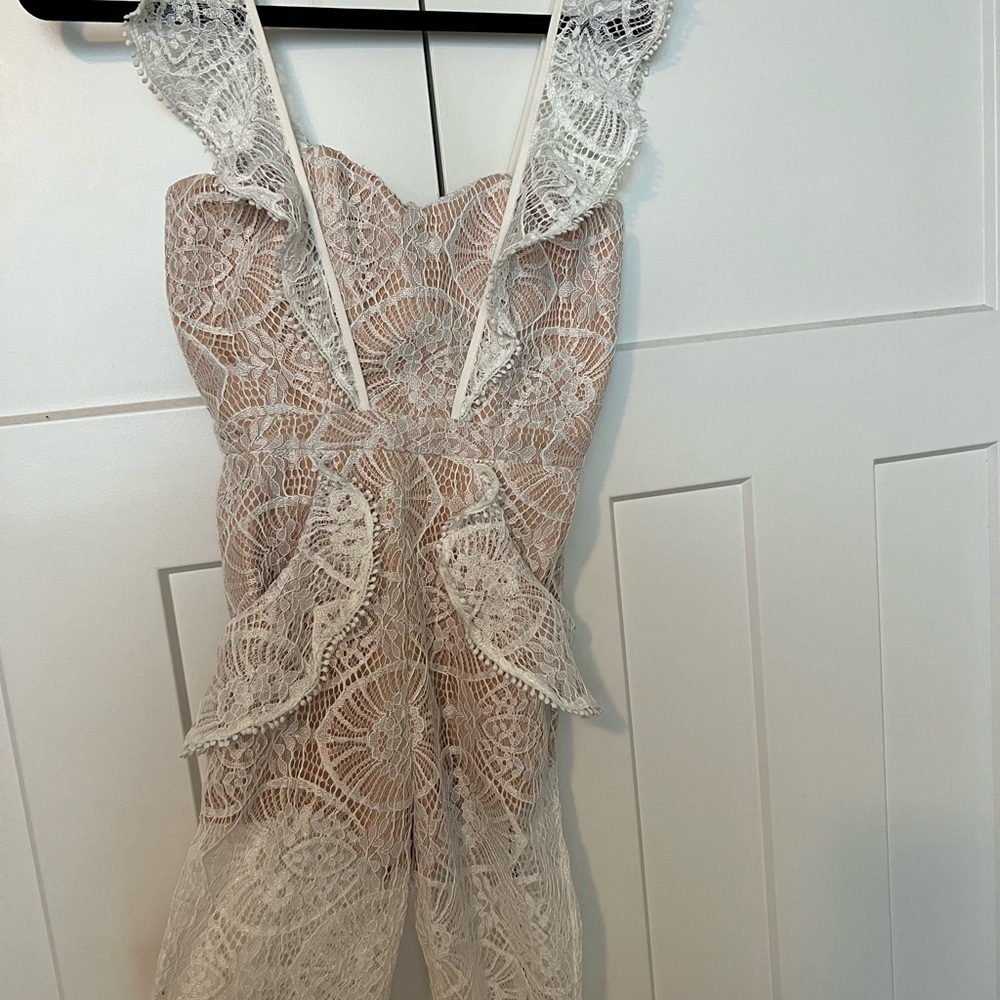 Seven Wonders the Label Lace Daisy Jumpsuit - Picture 3 of 5